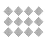 siduytin 12bag Kindergarten Wall Stickers - Safe Environment Sound-Absorbing Cotton Fiber Flame Retardant Soundproofing Materials, Grey