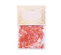 siduytin 1440 Pieces Glass Crystal Set Flat Back Glitter Nail Art Rhinestones Manicure Accessories Mobile Phone Wedding Dress, Orange