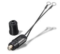 siduytin 2 Pieces 75-300 Ohm UHF Portable TV Antenna Adapter Indoor Only Home Apartment Matching Transformer Coaxial Cable Converter