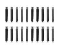 siduytin 20-Pack Blue Ink Set, Refillable Pen and Easy to Replace, Simple to Fountain Pens, Fountain Ink Standard Diameter, Unerasable Black, 1784 Inkstone