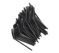 siduytin 50 Pieces Eyelash Spooly Brush Lashes Wand Curlers Cleaning Grafting Accessories Eyebrow Brushes Aid Tools Supplies, Big