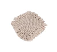 siduytin Baby Photography Props Blanket Hand Crochet Chunky Square Stuffer Photo Cushion Decorative 4545 Newborn Infant, Light Gray, 45 * 45cm