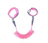 siduytin Children S Anti-Slip Belt Thickened Steel Wire for 360 ° Metal Rotating Head Childrens Anti Slip and Anti Loss Wristband, 360 Degree Pink, 1.5 m