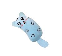 siduytin Cute Cat Toys Funny Interactive Plush Mini Teeth Catnip Chewing Outdoor Pet Supplies Lightweight Gifts Accessory, Blue, 10.5X5.5X3.5CM