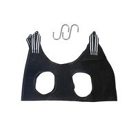 siduytin Dog Cat Grooming Hammock Helper Anti Scratch Bite Fixed Restraint Bag Puppy Repairing Nails In Beauty Bath Hanging Bed Outdoor, Black, M