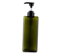 siduytin Durable Ceramic Liquid Soap Dispenser Hand Pump Bottles Easy Filling Elegant Accessories for Bathroom and Kitchen Simple Soap Dish Jar Foam Container Wash Room, 800ml Green