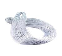 siduytin Durable Metallic Jewelry Cord 100m Length Gift Wrapping And Crafting Unique Hanging Tags String Solutions Tags Hanging Thread Cord String Metallic Jewelry Thread, Silver