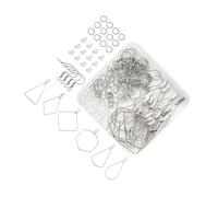 siduytin Earring Making Hooks And Classic Earring Jewelry Making Supplies Jump Rings For All Occasions For DIY To Style Clear Backs Findings DIY Beading Hoop