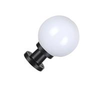 siduytin Easy to Install and Replace Modern Industrial Column Lamp Wide Application Plastic Spherical Globe Ball Pillar Lantern