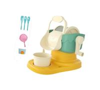 siduytin Edible Slushie Machine Kids DIY Ice Cream Maker Set Brings Creative Ice Cream Making Joy And Can Start Making. Children Will Love Watching Shaved Formed When Turn Handle.Children Diy