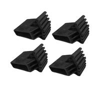 siduytin Extension Ladder Parts Replacement Kit Universal Rubber Non Slip Mats For Long Term Stability And Reliability Extension Ladder Parts Replacement Kit Cushion