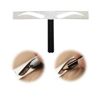siduytin Eyebrow Ruler Permanent Measure Professional Stencils 3D Shaping Template Girls Coesmetic Measurement Accessories , Type 1