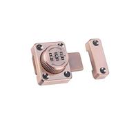 siduytin File Cabinet Door Locks with Combination Premium Zinc Alloy Construction for Durable Security Lightweight File Cabinet Door Locks with Combination Keyless, Pink, 5.2x4.2cm