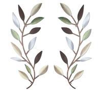 siduytin Gift Choice Metal Tree Leaf Wall Decoration Exquisite In Multiple Colors Iron Decorative Wall Metal Leaves Unique Style, multi-color 3