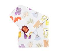 siduytin Highchair Splat Mat Baby Playmat Carpet Washable Soft Polyester Waterproof Children Outdoor for Camping Picnic Pad, Color Letters, 130 * 130cm