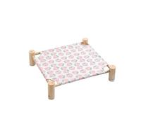 siduytin Keep Pet Comfortable Anywhere With Removable Portable Pet Bed Maintain An Appropriate Distance From The Ground To Avoid, honey peach, trumpet53*48 * 13