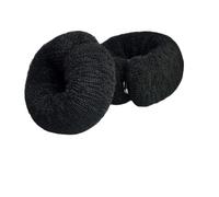 siduytin Ladies Roll Tool Hair Ring Portable Reusable Hairstyling Maker Indoor Outdoor Dancing Cycling Accessories, Black