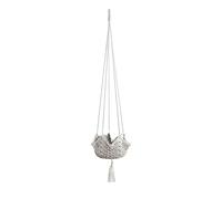 siduytin Macrame Plant Hangers Breathable and Corrosion Resistant Long-Lasting Fiber Jute Crochet Hanging Planter Basket, Basket 160g, 101.6cm