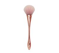 siduytin Makeup Brush Eye Shadow Blush Loose Powder Blending Brushes Long Handle Portable Plating Reusable Make Up Tool, Rose Gold