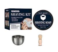 siduytin Male Beard Shaving Rich Foam Kit Barber Shop Man Foamer Removal Tool Portable Skin Care Boyfriend Husband Gift