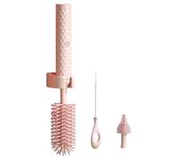 siduytin Mam Bottle Brush Set Electric Bottle Cleaner For Mam Bottles Electric Baby Bottle Cleaning Brush Mynubaby Bottle Cleaner, pink 3pcs
