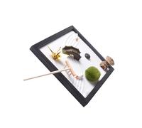 siduytin Meditation Statue Premium Desk Meditation Garden Statues Adding Serenity To Home Office Or Living Space Desktop Zen Garden Kit Sand Table Table Accessory