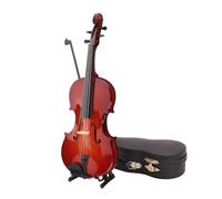 siduytin Mini Violin Decorative Ornaments Miniature Musical Instrument Tiny Violin Model Gifts For Birthdays Graduations Christmas Mini Decorative Ornaments Decoration Gifts, Brown, 10cm