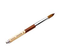 siduytin Nail Brushes Round for Head Kolinsky Professional Pointed Tip Polish Drawing Tools Home Salon Supplies for Acrylic Powder, Type 18