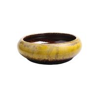 siduytin Not Easy To Deform Ceramic Flower Pot For Succulent Plants Ceramics Succulent Planter Pot Succulent Pot Plant Pot, yellow