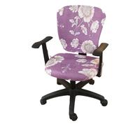 siduytin Refresh Workspace with These Modern Office Chair Covers Made with Polyester Stretch Office Chair Cover Chair Seat Cover, Purple