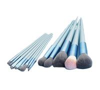 siduytin Say Goodbye To Shedding Hair Meticulously Crafted Brush Set For Seamless Makeup Application Plastic Powder Blusher Brush, Sky Blue