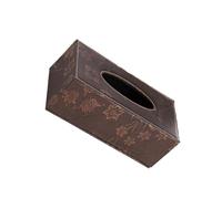 siduytin Scratch-proof Car Tissues Box Durability And Wide Application Tissues Case Box Leather PU Tissues Box Tissues Holder, Type A, L