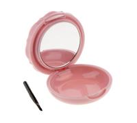 siduytin Spacious Makeup Palette Empty Makeup Pans Travel Case Blush Box Keeping Cosmetics Neat And Tidy Making Portable Powder Container Empty Case