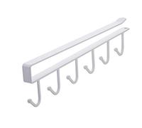 siduytin Under Cabinet Hanger Kitchen Cupboard Holder Iron Mug Cup Organizer Hanging Rack Punch Free Shelf Hook Space-saving