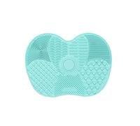 siduytin Universal Women Concealer Makeup Brush Cleaning Mat Home Dress Room Portable Nonslip Silicone Washing Pad Beauty Supplies, Green