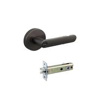 SIDYEUHB 1 Set of Interior Door Lock Bedroom Adjustable Three-bar Handle Lock with Key 35-50mm(1.5mm)