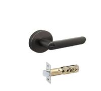 SIDYEUHB 1 Set of Interior Door Lock Bedroom Adjustable Three-bar Handle Lock with Key 35-50mm(2mm)