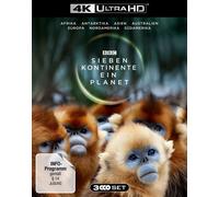 Sieben Kontinente – David Attenborough – 4K UHD Blu-ray – Region Free