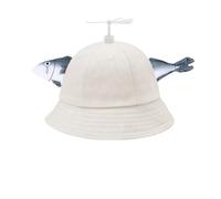 SIEBOLD Fish Hat,Propeller hat,Helicopter Hat,Propeller Cap,Funny Party hat,for Adults for Fancy Dress Party hat Party Favors