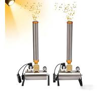 SIEEOUR 150w Professional Confetti Launcher C-annon Machine, 2pcs Portable Electric Confetti Blaster Machine With Wireless Remote, Adjustable Angle For Gender Reveals,Large Performances