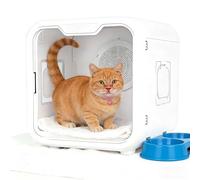 SIEEOUR Automatic Pet Dryer Box, Cat Dryer, 58l Large Capacity Ultra Quiet Low Noise Pet Dryer With Smart Intelligent Temperature Control, 360° Drying, For Cats, Medium And Small Dogs