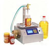 SIEEOUR High Precision Micro Filling Machine, Cosmetic Bottle Filling Machine,7l/Min Flow Rate And Lcd Display Panel,For Honey, Laboratory Precision,For Serums, Essential Oils, Medicines