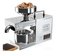 SIEEOUR Multi-Purpose Automatic Oil Press Machine,Commercial High Yield Oil Extraction Machine, Electric Oil Press With Stainless Steel Build For Home Use,For Hazelnut, P-umpkin Seed