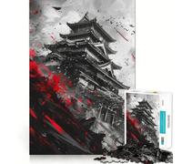 Siege in Scarlet 1000 Piece Jigsaw Puzzles for Teenagers Cognitive Toy Slow Enjoy Premium Edge Santa Wish Pick 38x52cm