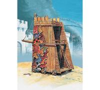 Siege Tower 1:72 Figure Plastic Model Kit ZVEZDA