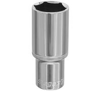 Siegen 1/2" Drive Deep Hexagon WallDrive Socket Metric 1/2" 26mm