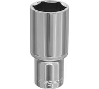 Siegen 1/2" Drive Deep Hexagon WallDrive Socket Metric 1/2" 27mm