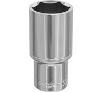 Siegen 1/2" Drive Deep Hexagon WallDrive Socket Metric 1/2" 30mm