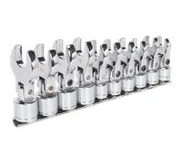 Siegen 10 Piece 3/8" Drive Flexible Crow Foot Spanner Set Metric
