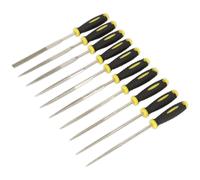 Siegen Diamond Needle File Set 10PC 100MM
